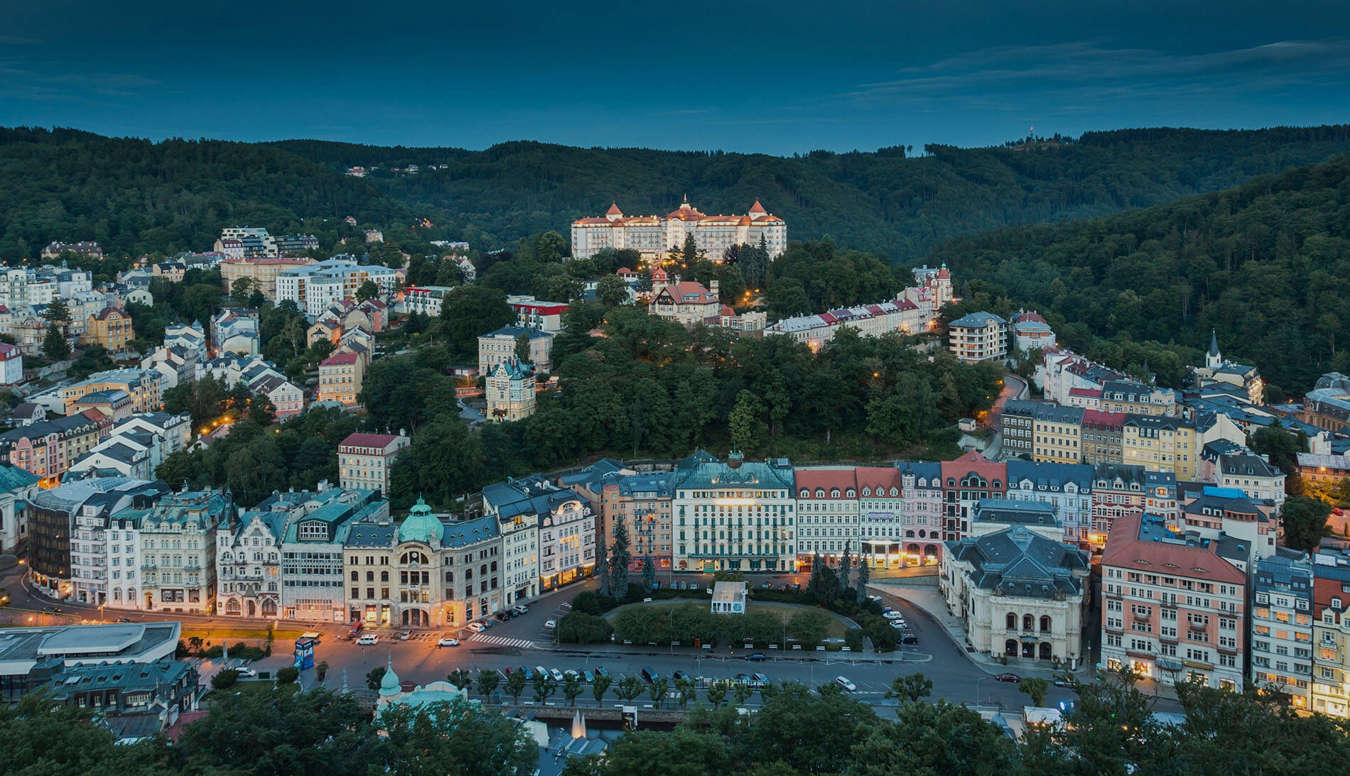 Karlovy Vary vyhlídkové lety